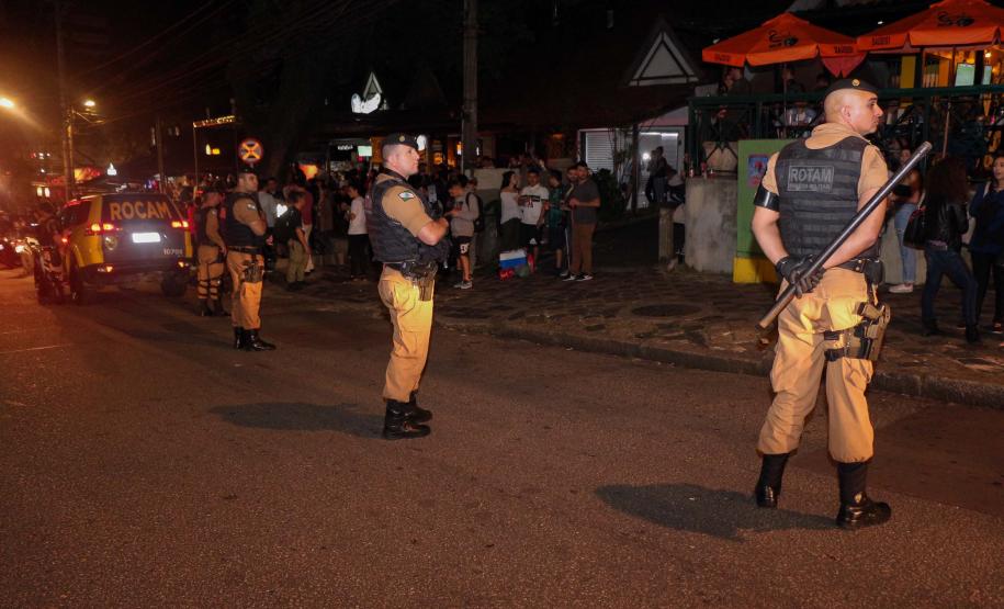 Curitiba, 26 de abril de 2019. Operação Conjunta PM2