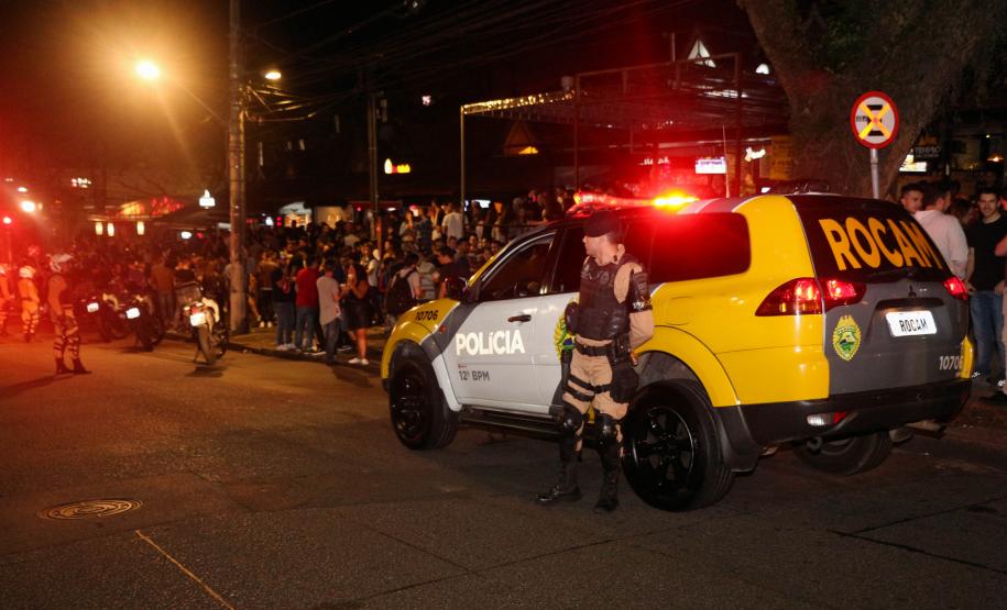 Curitiba, 26 de abril de 2019. Operação Conjunta PM2