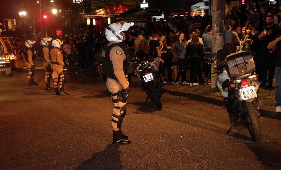 Curitiba, 26 de abril de 2019. Operação Conjunta PM2