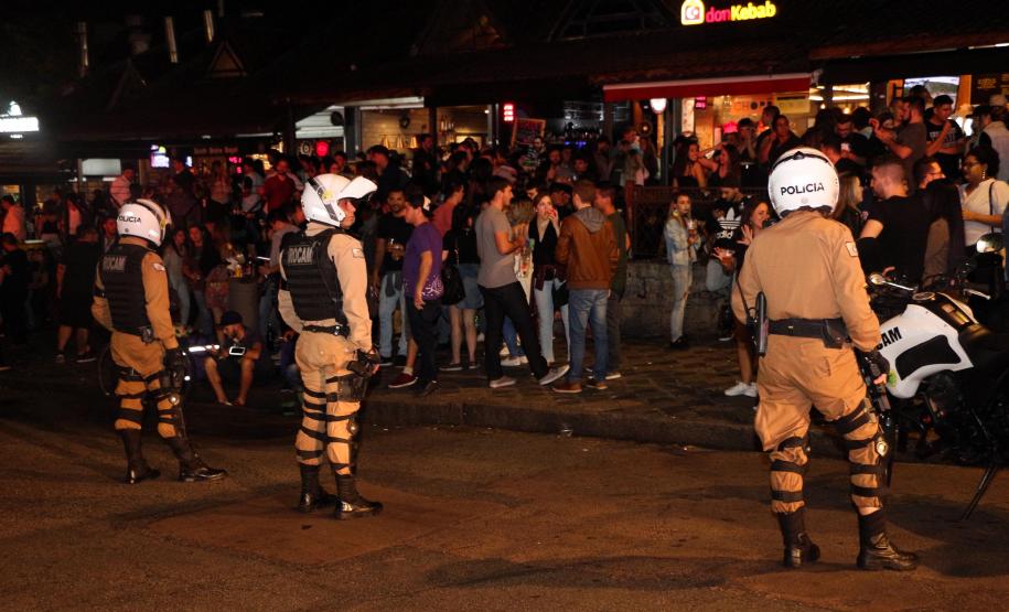 Curitiba, 26 de abril de 2019. Operação Conjunta PM2