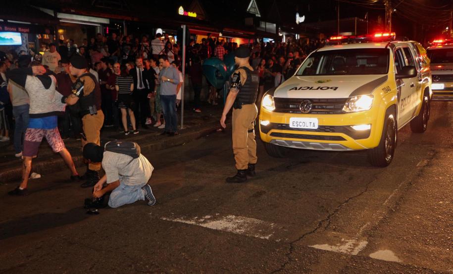 Curitiba, 26 de abril de 2019. Operação Conjunta PM2