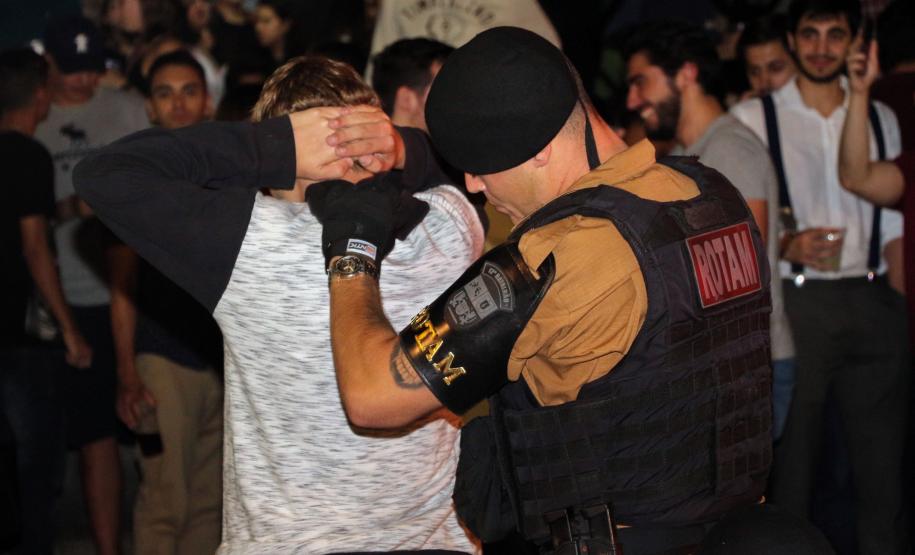 Curitiba, 26 de abril de 2019. Operação Conjunta PM2