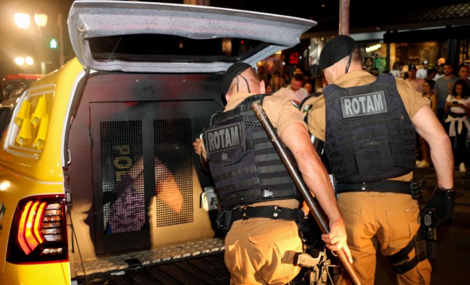 Curitiba, 26 de abril de 2019. Operação Conjunta PM2