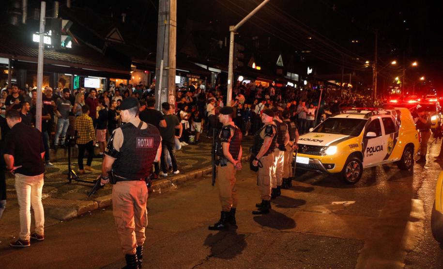 Curitiba, 26 de abril de 2019. Operação Conjunta PM2