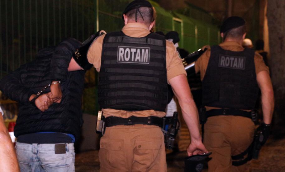 Curitiba, 26 de abril de 2019. Operação Conjunta PM2