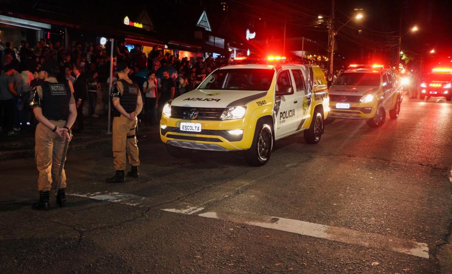 Curitiba, 26 de abril de 2019. Operação Conjunta PM2