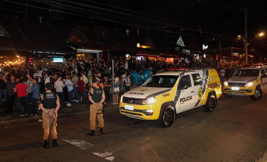 Curitiba, 26 de abril de 2019. Operação Conjunta PM2