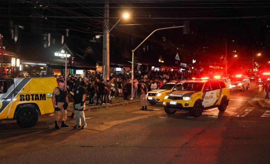 Curitiba, 26 de abril de 2019. Operação Conjunta PM2