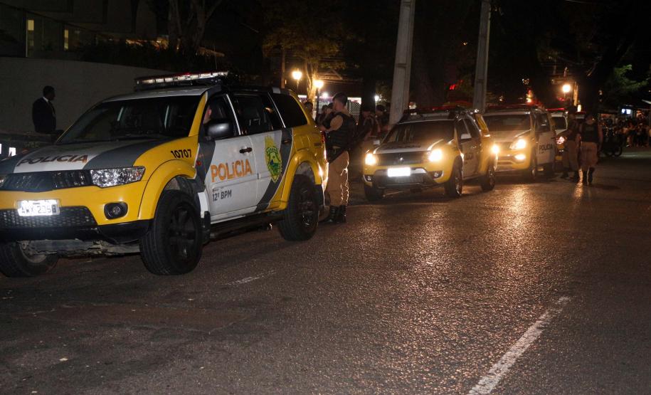 Curitiba, 26 de abril de 2019. Operação Conjunta PM2