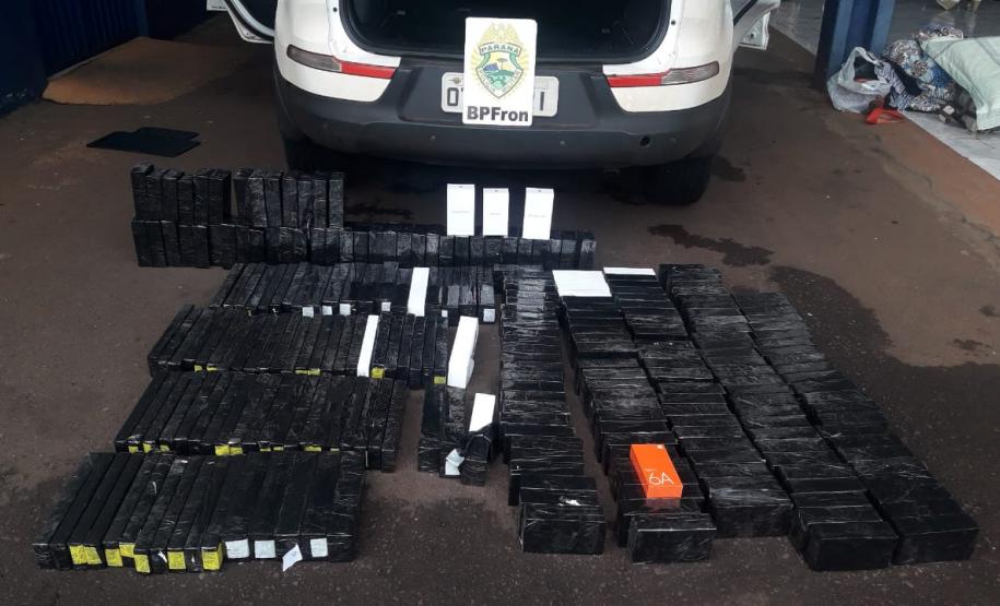BPFron apreende R$ 400 mil de contrabando na BR 277, em Cascavel