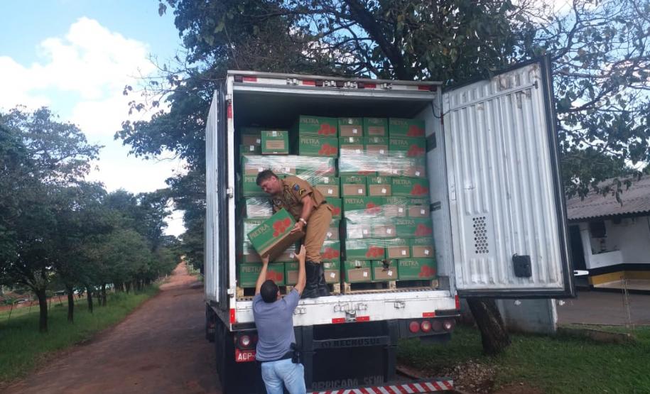 BPRv apreende quase uma tonelada de maconha no Norte do estado