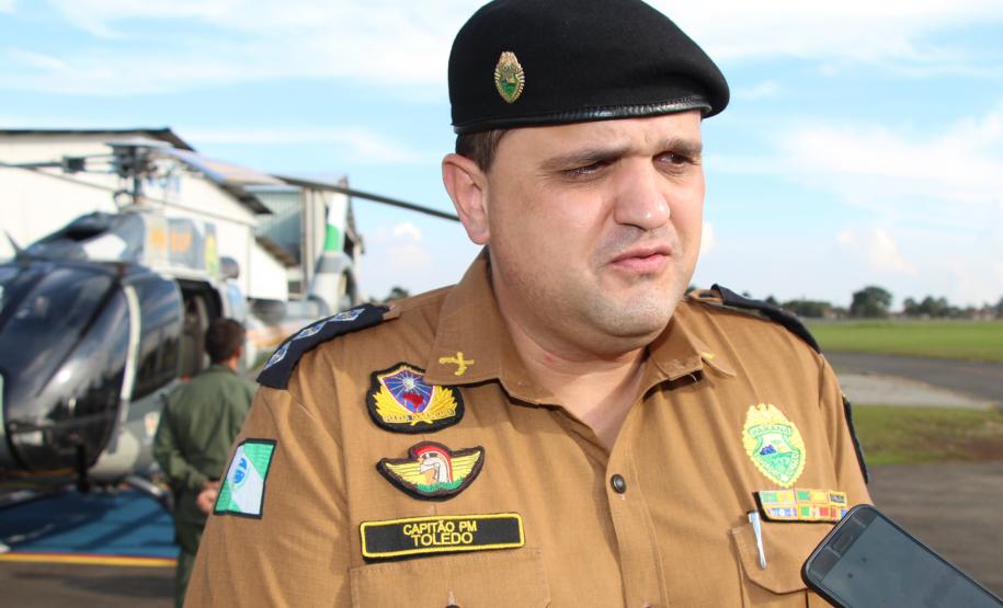 Curitiba, 26 de abril de 2019. Entrevista Cap. Toledo Almepar.