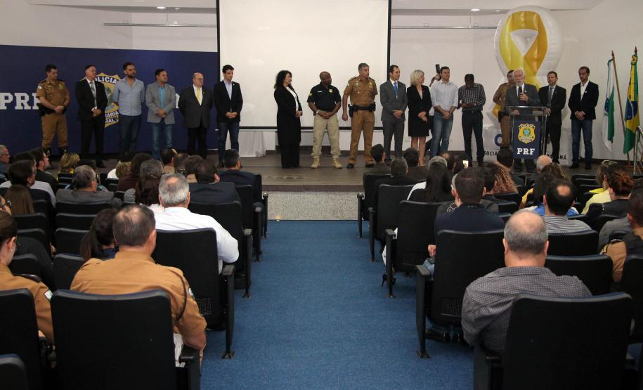 Curitiba, 02 de maio de 2019. Lançamento Maio Amarelo