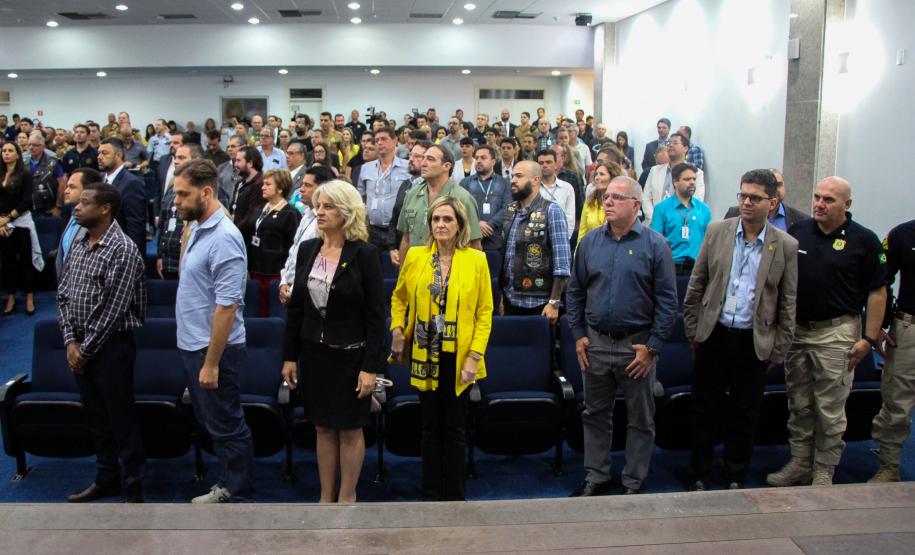 Curitiba, 02 de maio de 2019. Lançamento Maio Amarelo