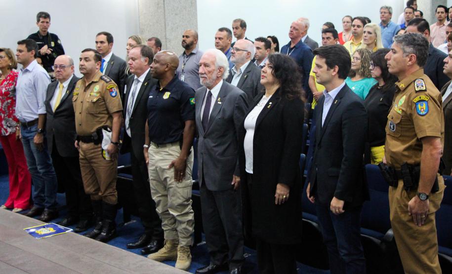 Curitiba, 02 de maio de 2019. Lançamento Maio Amarelo