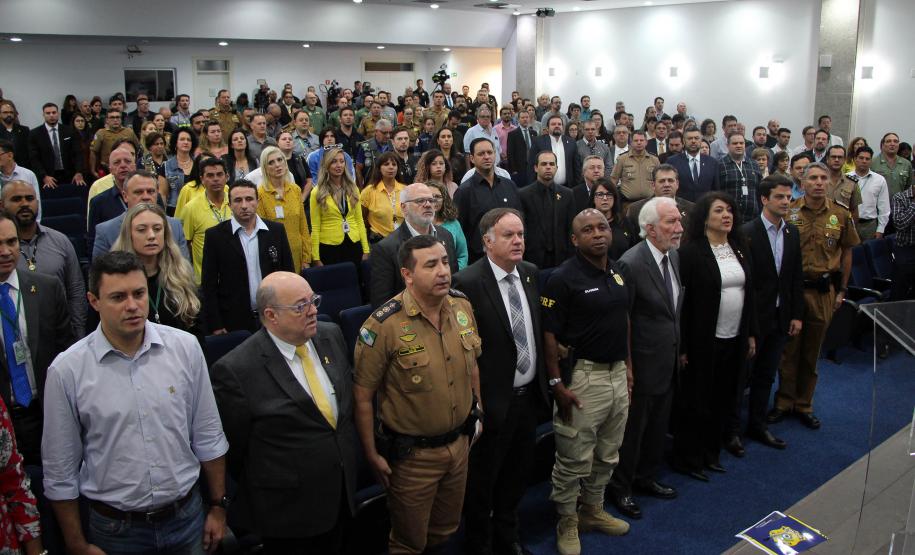 Curitiba, 02 de maio de 2019. Lançamento Maio Amarelo