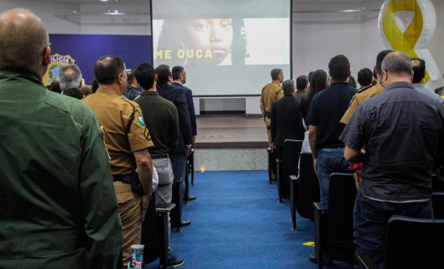 Curitiba, 02 de maio de 2019. Lançamento Maio Amarelo