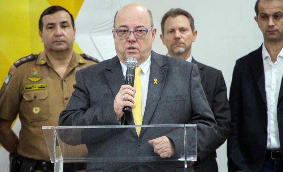 Curitiba, 02 de maio de 2019. Lançamento Maio Amarelo