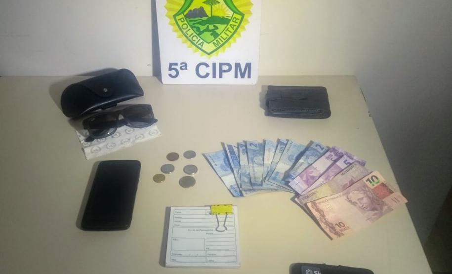 Homem é preso pela PM logo após roubar ônibus em Cianorte (PR), no Noroeste do estado