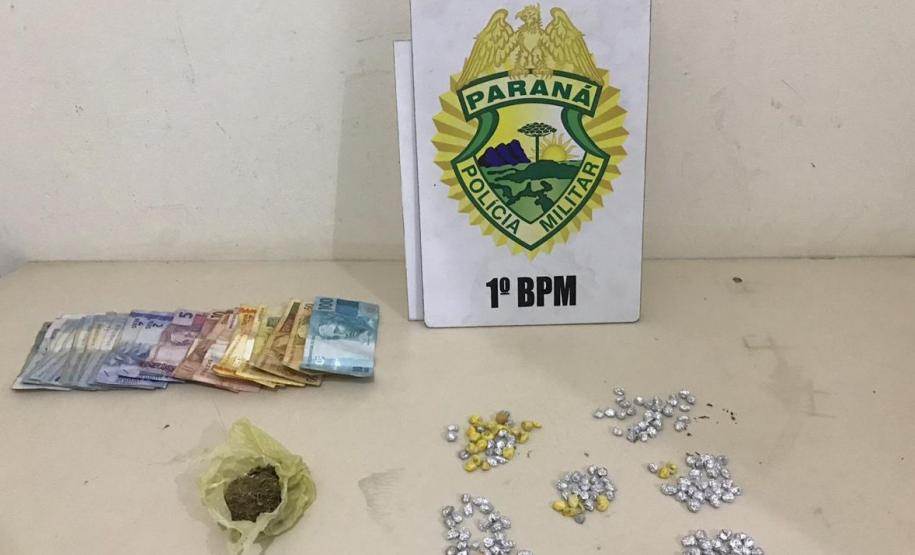 Ação da PM contra o tráfico de drogas resulta em três detidos em Ponta Grossa (PR)