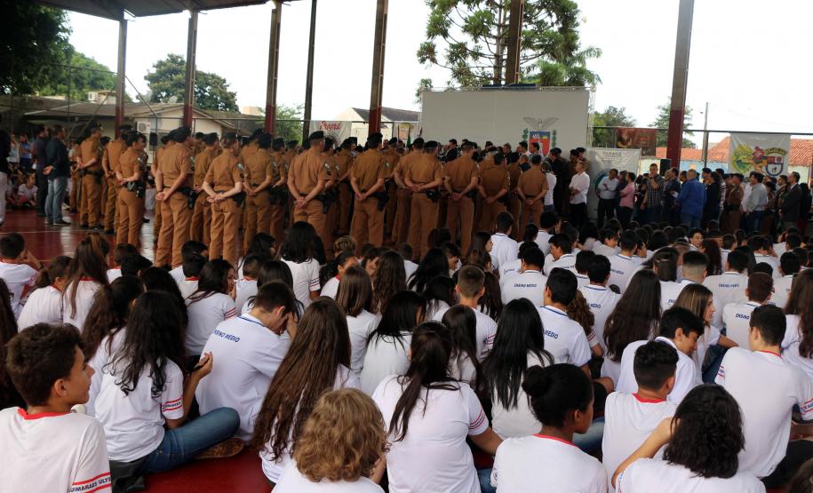 Foz do Iguaçu, 09 de maio de 2019. Lançamento do Projeto Escola Segura em Foz do Iguaçu.