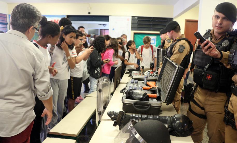 Foz do Iguaçu, 09 de maio de 2019. Lançamento do Projeto Escola Segura em Foz do Iguaçu.