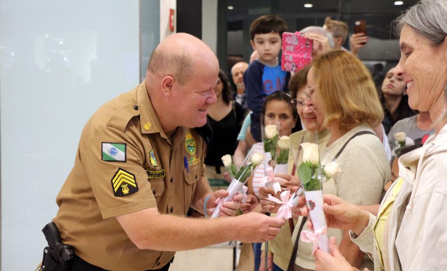 Curitiba, 11 de maio de 2019. Apresentação da Banda da PMPR em homenagem ao Dia das Mães.