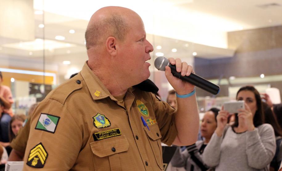 Curitiba, 11 de maio de 2019. Apresentação da Banda da PMPR em homenagem ao Dia das Mães.