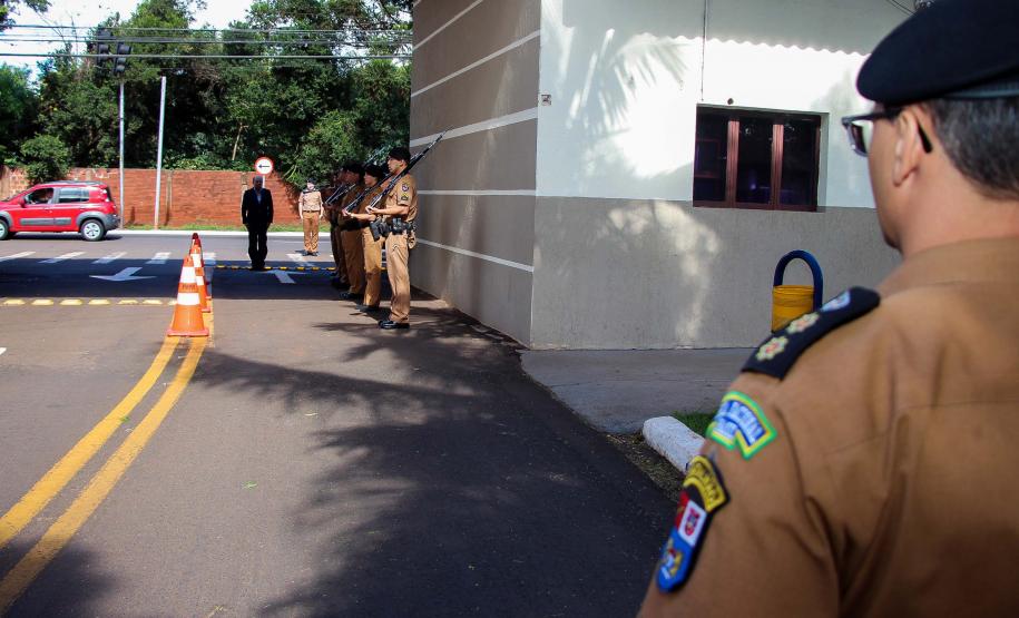 Maringá, 17 de maio de 2019. Secretário de Segurança Pública Visita o 4º BPM/Maringá