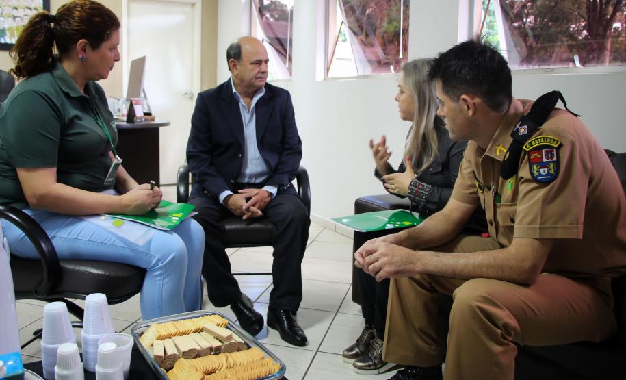 Maringá, 17 de maio de 2019. Secretário de Segurança Pública Visita o 4º BPM/Maringá