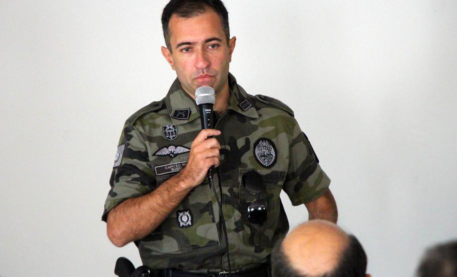 Maringá, 17 de maio de 2019. Secretário de Segurança Pública Visita o 4º BPM/Maringá