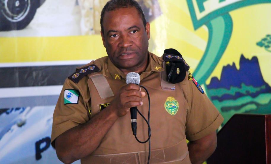 Maringá, 17 de maio de 2019. Secretário de Segurança Pública Visita o 4º BPM/Maringá