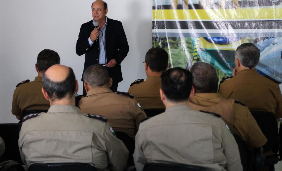 Maringá, 17 de maio de 2019. Secretário de Segurança Pública Visita o 4º BPM/Maringá