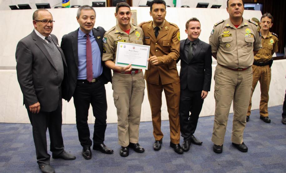 Curitiba, 21 de maio de 2019. Menção Honrosa Manobra de Heimlich - ALEP