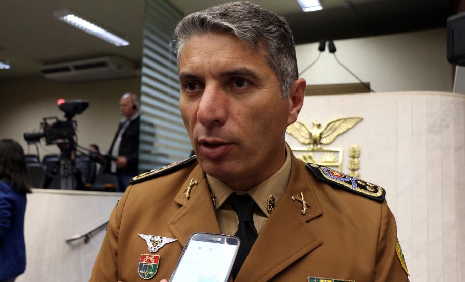 São Jose dos Pinhais, 22 de Maio de 2019. Solenidade de Certificação de Parceiros da CRIAI. Foto: Cel. QOPM Pericles, Comandante-Geral da PMPR.