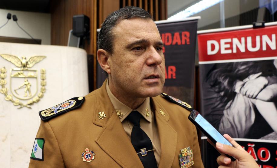 São Jose dos Pinhais, 22 de Maio de 2019. Solenidade de Certificação de Parceiros da CRIAI. Foto: Cel. QOBM Prestes, Comandante do Corpo de Bombeiros.