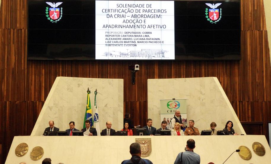 São Jose dos Pinhais, 22 de Maio de 2019. Solenidade de Certificação de Parceiros da CRIAI.