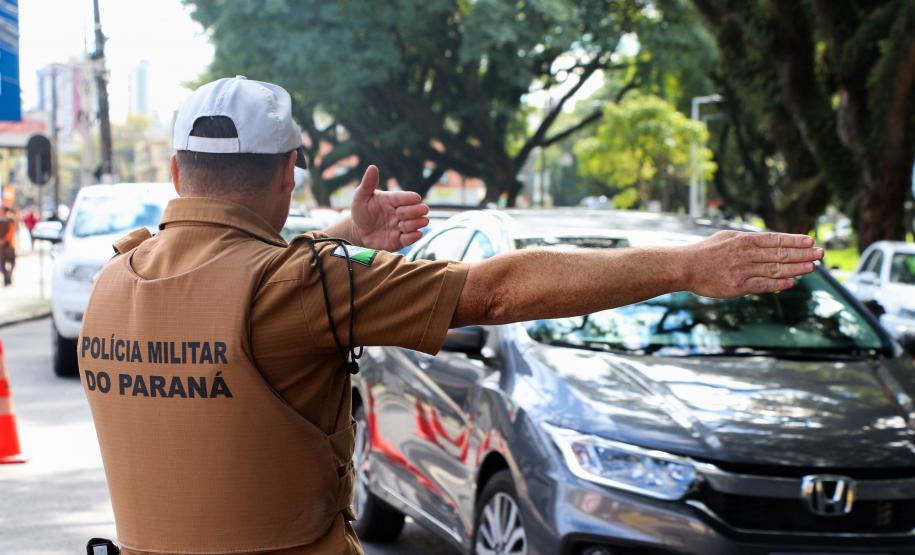 Curitiba, 27 de maio de 2019. Blitz Educativa Maio Amarelo