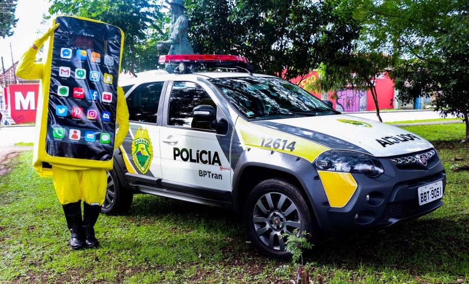 Curitiba, 27 de maio de 2019. Blitz Educativa Maio Amarelo