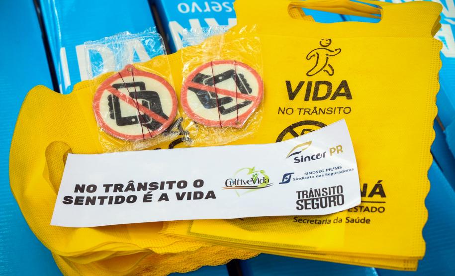Curitiba, 27 de maio de 2019. Blitz Educativa Maio Amarelo