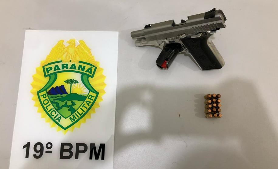 Motorista embriagado com pistola é preso pela PM em Cianorte (PR), no Noroeste do estado