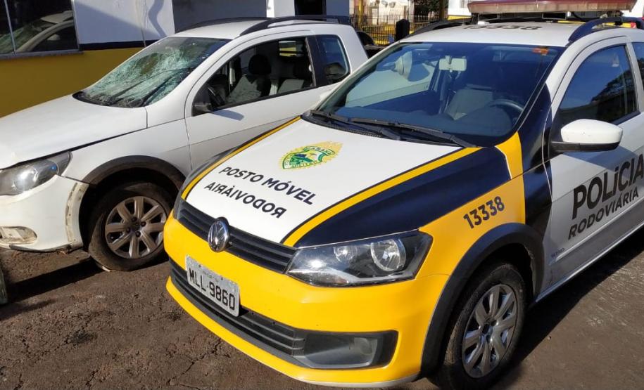 BPRv apreende mais de 200 quilos de maconha em veículo furtado no Oeste do estado