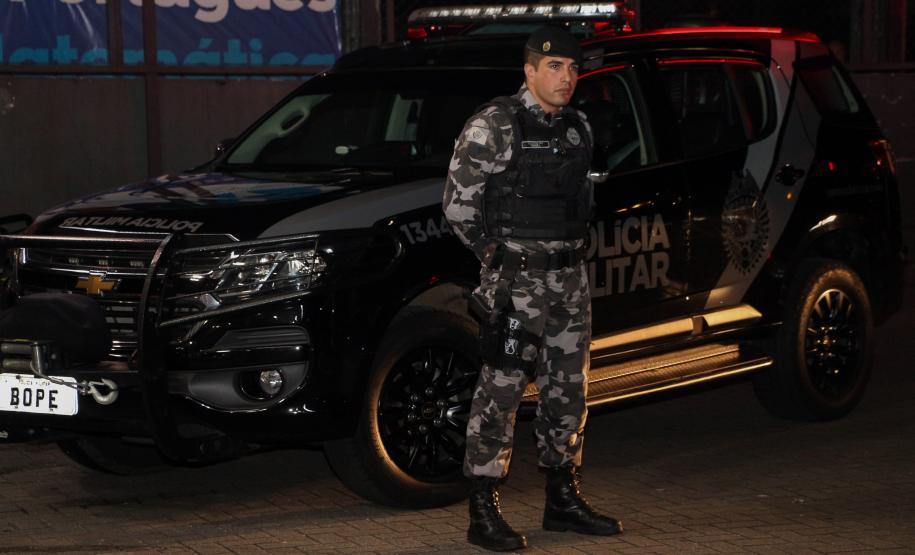 Curitiba, 13 de junho de 2019. Operação Conjunta PMPR e PCPR