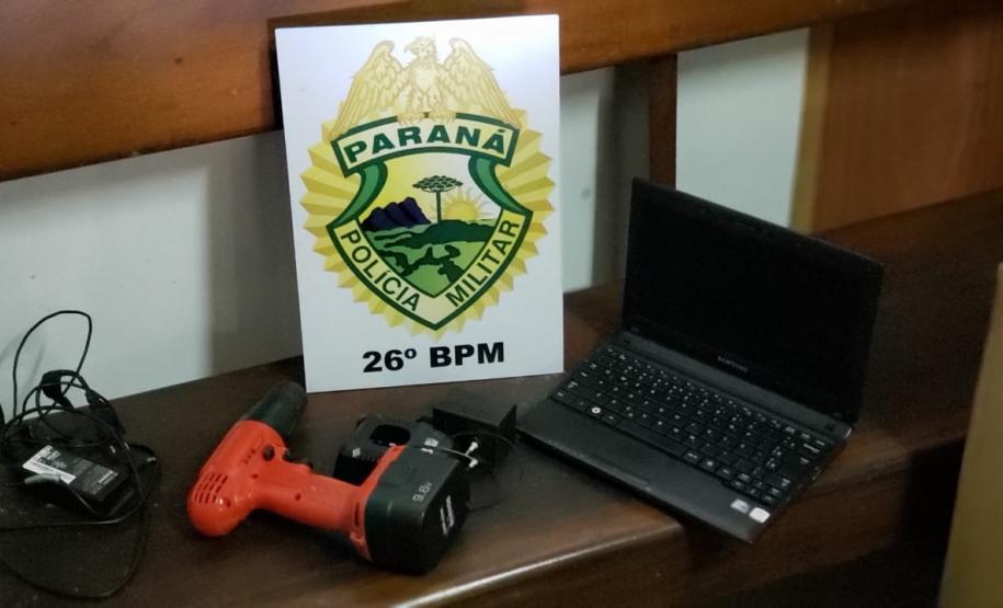 Em Telêmaco Borba (PR), PM recebe denúncia e frustra furto à residência; autor é preso