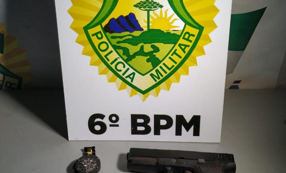 No Oeste do PR, PM apreende drogas e arma de fogo durante o fim de semana