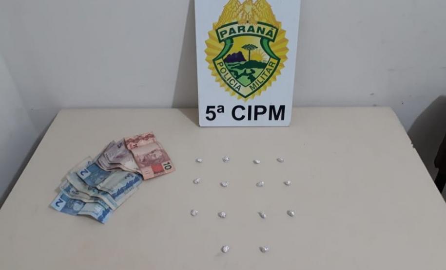 PM de Cianorte apreende adolescente por tráfico de drogas, na região Noroeste do estado