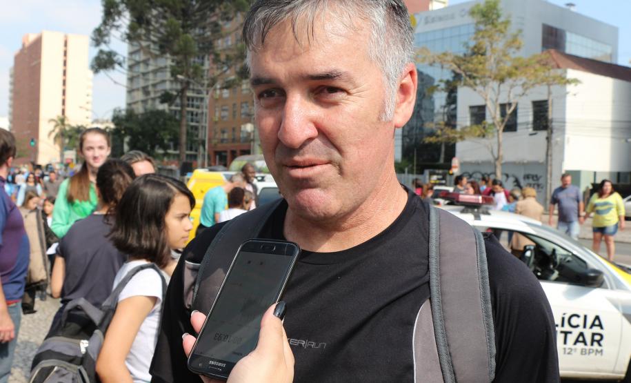Curitiba, 20 de junho de 2019. Tapete da Policia Militar Corpus Christi. Foto: Entrevista Cap. Custodio.