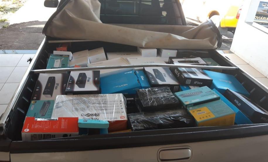 Durante Operação Corpus Christi, BPRv prende homem e apreende arma de fogo e contrabando em situações distintas Durante Operação Corpus Christi, BPRv prende homem e apreende arma de fogo e contrabando em situações distintas