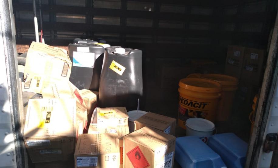 Carga avaliada em R$ 33 mil é recuperada e autor acaba preso pela PM na RMC