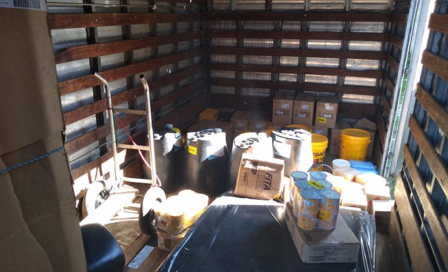 Carga avaliada em R$ 33 mil é recuperada e autor acaba preso pela PM na RMC